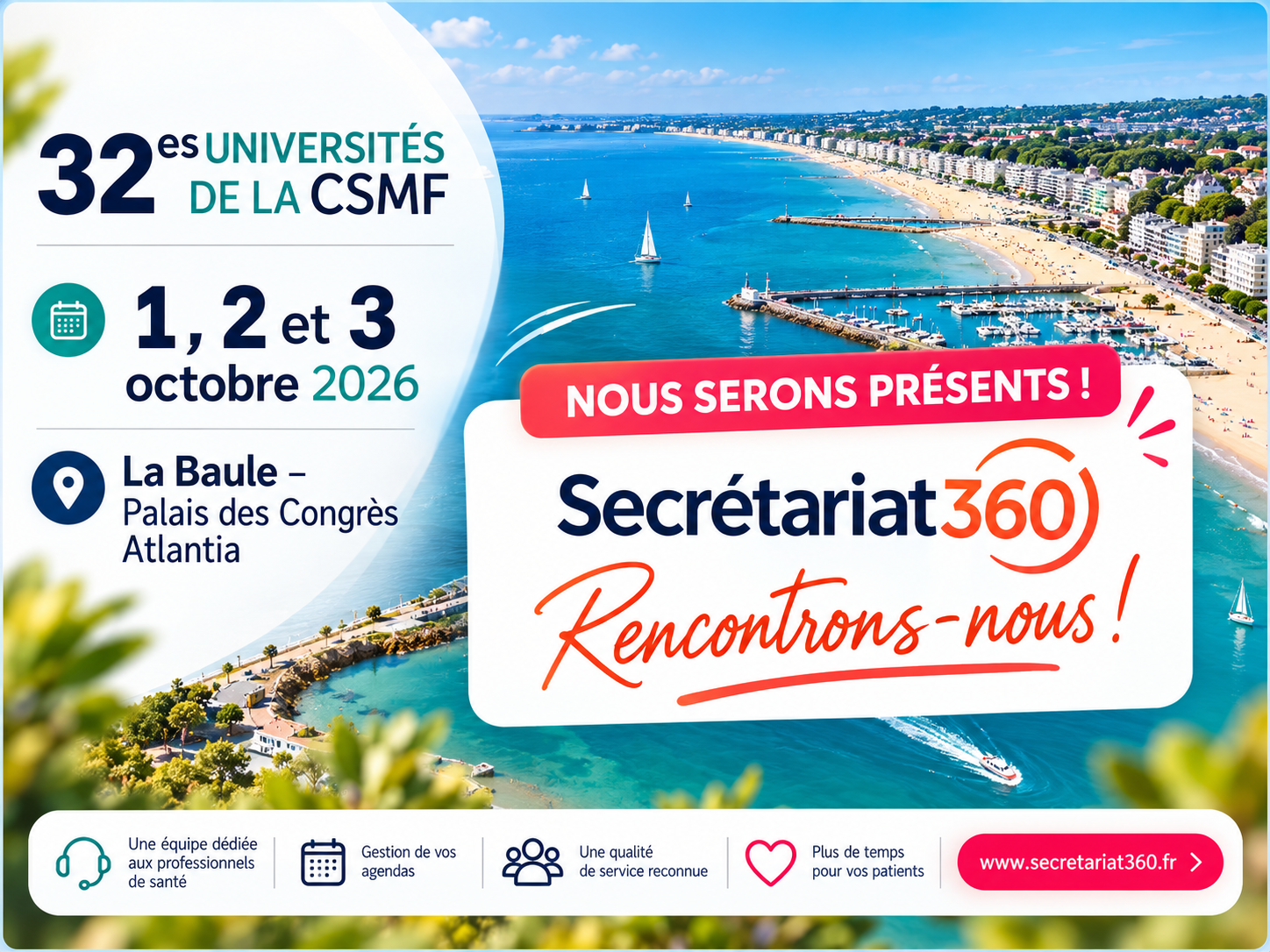 Secrétariat360 - CSMF La Baule
